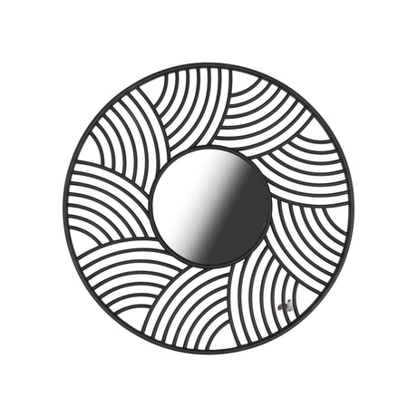 Set de Espejos Decorativos, Color Negro, 3 pzas