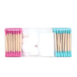 Caja con Hisopos y Algodón, Stylesh, 170 pzas