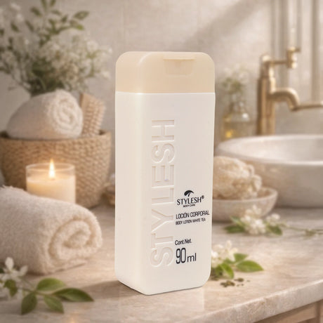 Shampoo para Cabello, Té Blanco, Stylesh, 90 ml