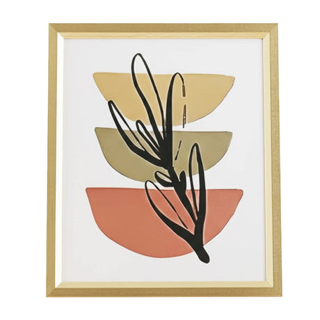 Portarretrato, Diseño Planta, Color Dorado