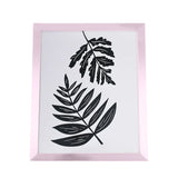 Portarretrato, Diseño Hoja, Color Rosa