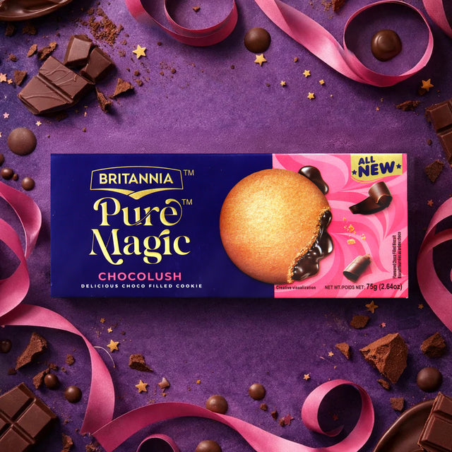 Pure Magic Chocolush, Galleta de Chocolate, Britannia