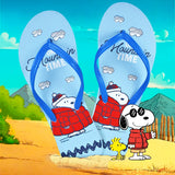 Sandalias, Peanuts, Color Azul