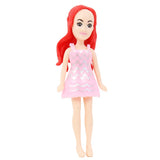 Set Muñeca con Vestidos Intercambiables