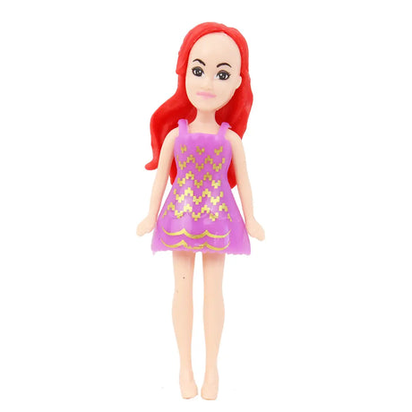 Set Muñeca con Vestidos Intercambiables