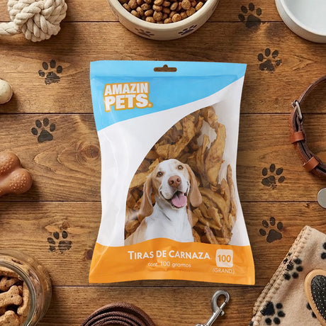 Tiras de Carzana para Mascota, 100 gr