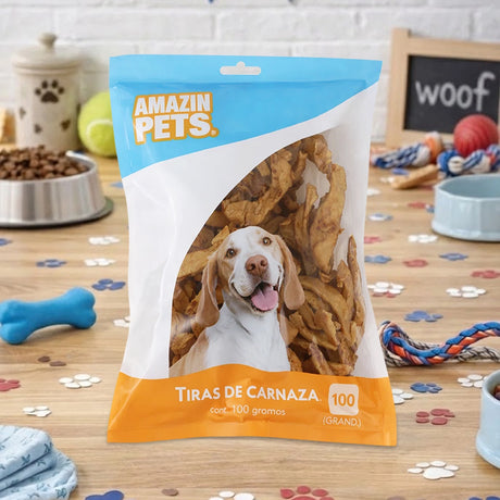 Tiras de Carzana para Mascota, 100 gr