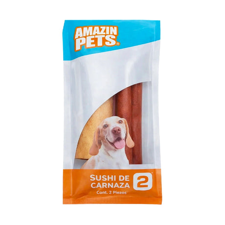 Sushi de Carzana para Mascota, 2 pzas