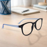 Lentes de Lectura, Color Negro y Azul, +1.50
