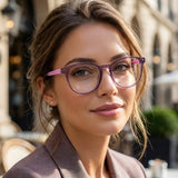 Lentes de Lectura, Color Morado, +2.00