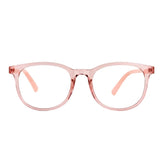 Lentes de Lectura, Redondos, Color Rosa y Blanco, +3.00