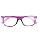 Lentes de Lectura, Rectangulares, Color Morado, +4.00