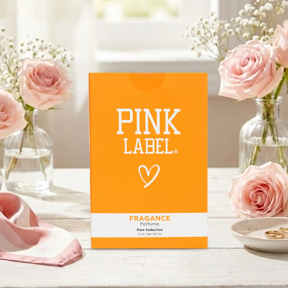 Fragancia, Pure Seduction, Pink Label, 90 ml