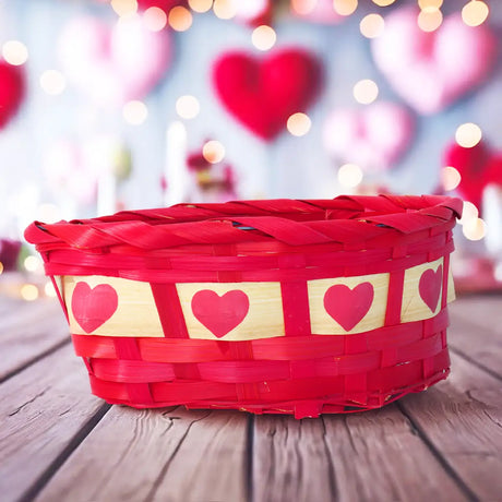 Canasta, Corazón, Color Rojo