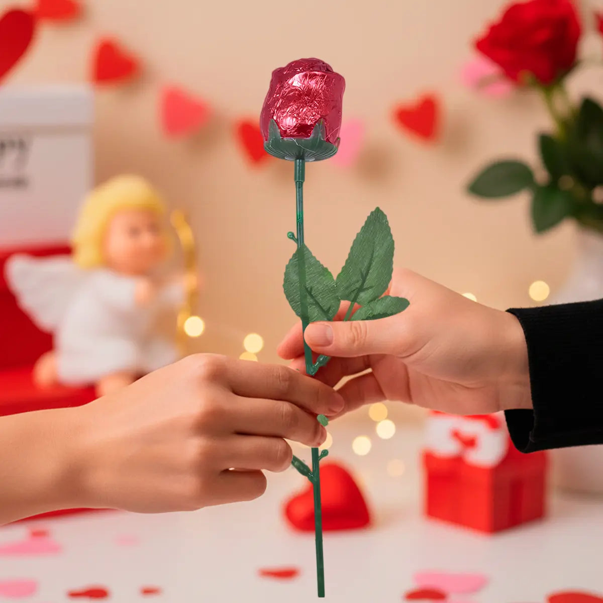 Choco-Rosa, Color Rojo