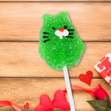 Conejito, Color Verde, Paleta de Gomita