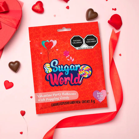 Globo MetÃ¡lico de Corazón y Dulce