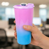 Termo de Plástico, Color Morado, 750 ml