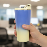 Termo de Plástico, Color Amarillo, 750 ml