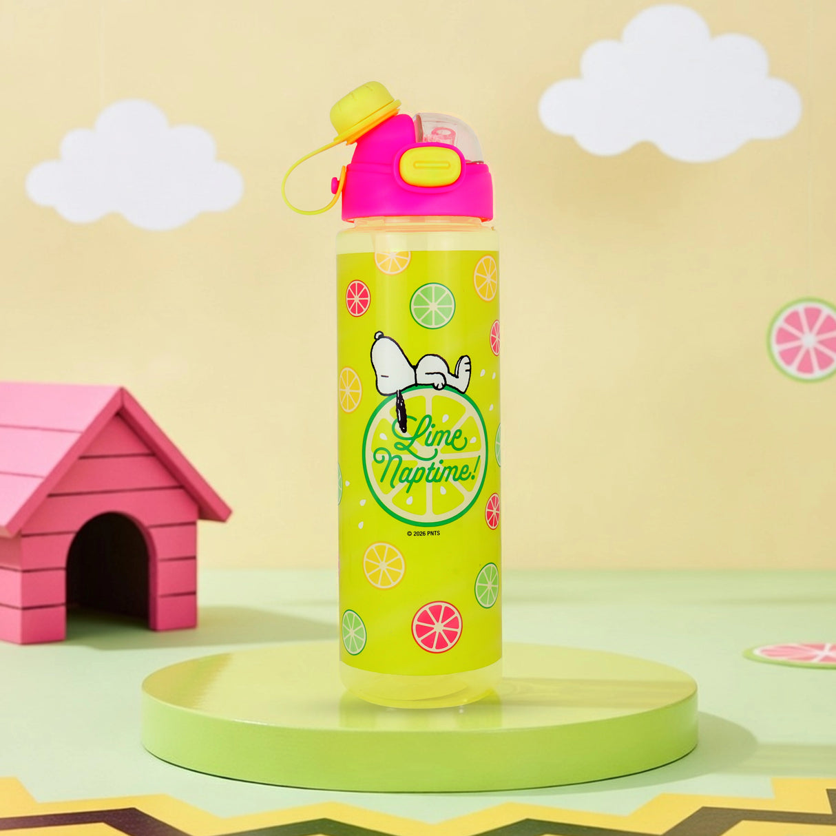 Botella de Agua, Frutas, Peanuts, 800 ml