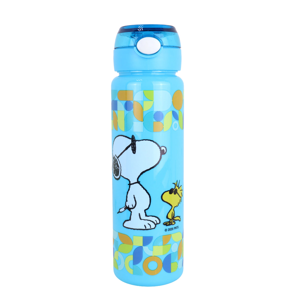 Botella de Agua, Peanuts, Color Azul, 680 ml