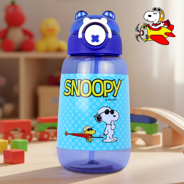 Botella de Agua, Diseño Osito, Peanuts, Color Azul, 700 ml