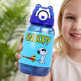 Botella de Agua, Diseño Osito, Peanuts, Color Azul, 700 ml
