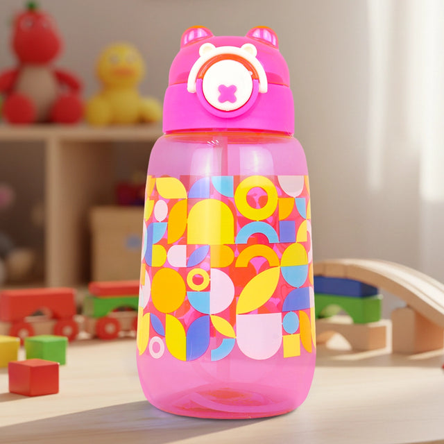 Botella de Agua, Diseño Osito, Peanuts, Color Rosa, 700 ml