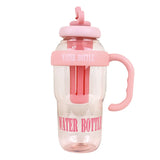 Botella de Agua, Color Rosa, 1.3 L