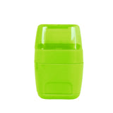 Sacapuntas con Goma, Color Verde