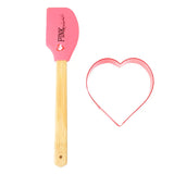Kit de EspÃ¡tula y Cortador de Galleta, Corazón