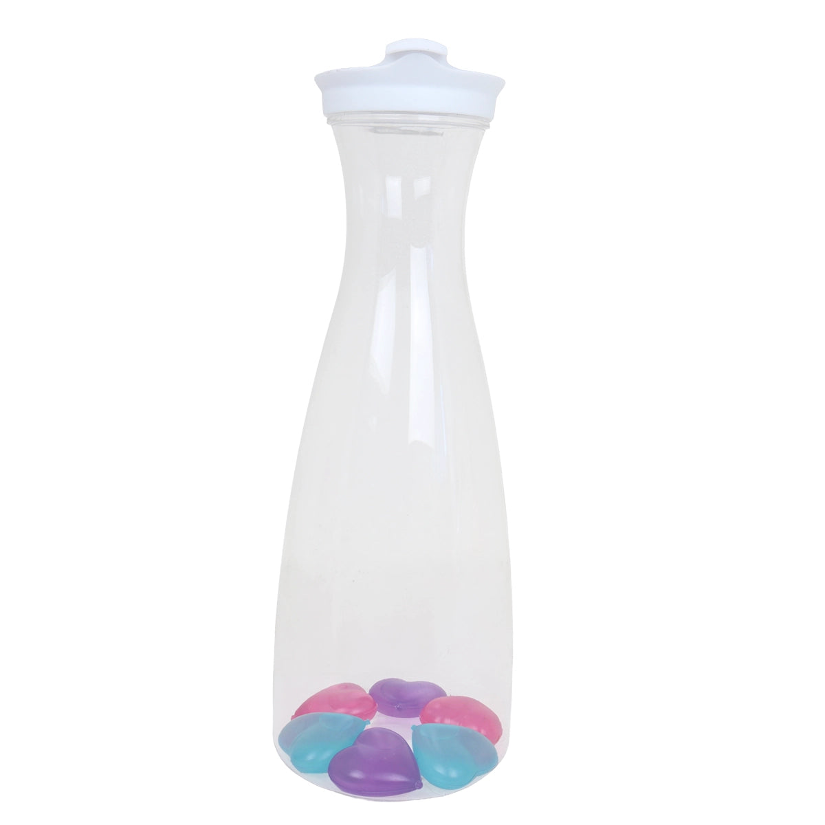 Botella de PlÃ¡stico con Hielitos de Corazón