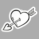 Canvas DIY con Pinturas, Corazón con Flecha