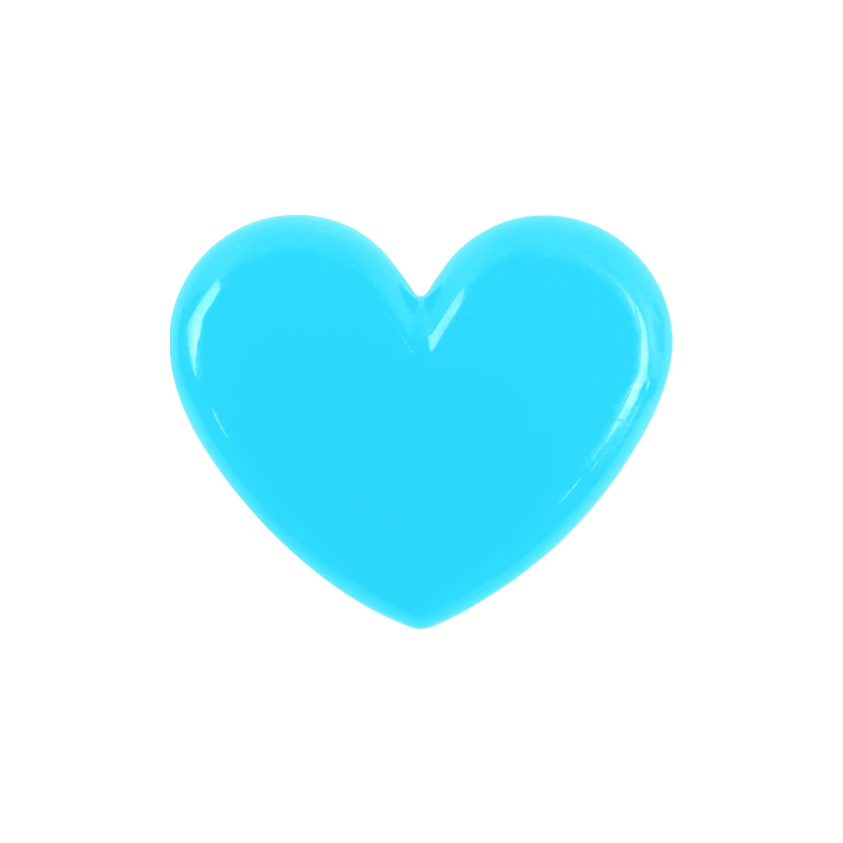 Set de Clips, Corazones, Color Azul