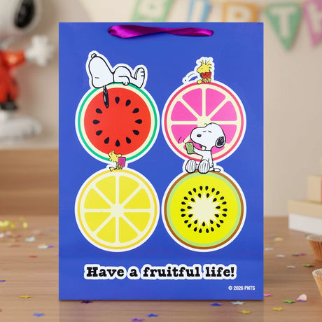 Bolsa de Regalo, Frutas, Snoopy