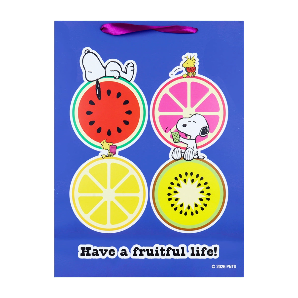 Bolsa de Regalo, Frutas, Snoopy