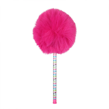 Pluma con Pompón, Peanuts, Color Rosa