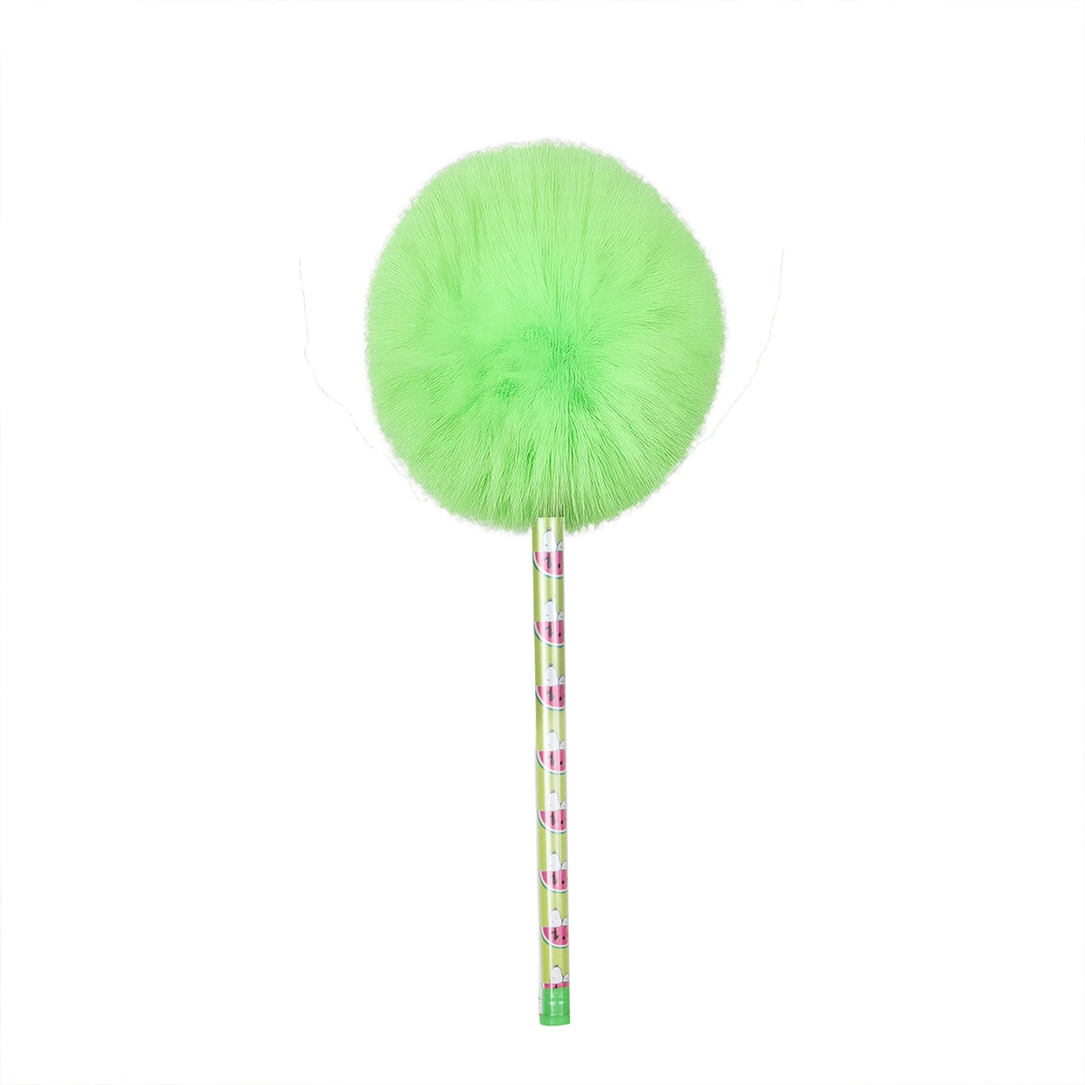 Pluma con Pompón, Peanuts, Color Verde