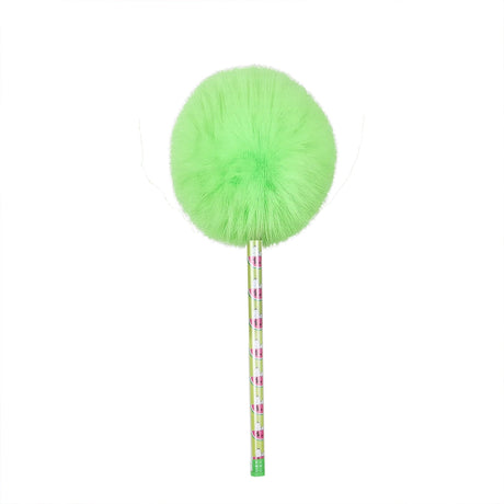 Pluma con Pompón, Peanuts, Color Verde