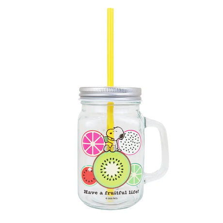 Tarro de Cristal, Snoopy, DiseÃ±o Frutas