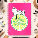 Libreta de Rayas, Peanuts, Lime Naptime!