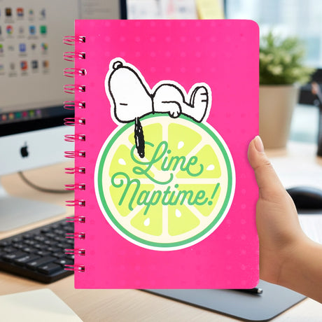 Libreta de Rayas, Peanuts, Lime Naptime!