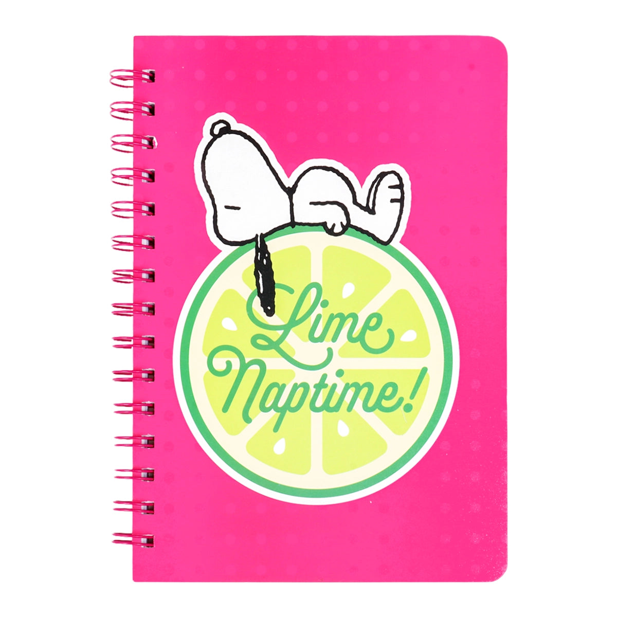 Libreta de Rayas, Peanuts, Lime Naptime!