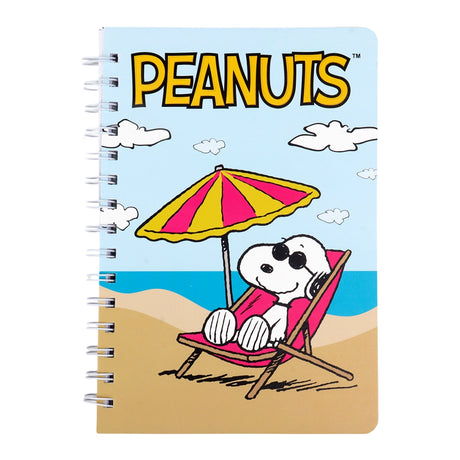 Libreta de Rayas, Peanuts, Diseño Playa