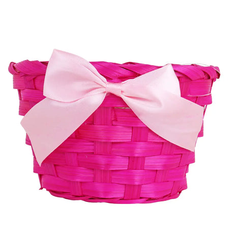 Canasta de Bamboo, Color Rosa