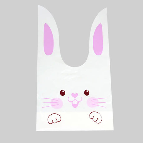 Bolsa de Dulces en Forma de Conejito, Color Morado, 16 pzas