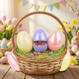 Set Huevitos para Pascua, Iridiscente, 6 pzas, Colores