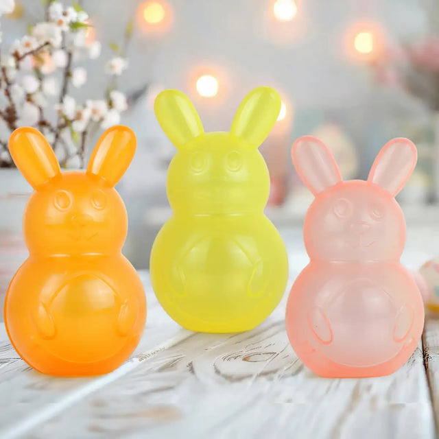 Set Huevitos para Pascua, 3 pzas, Colores Cálidos