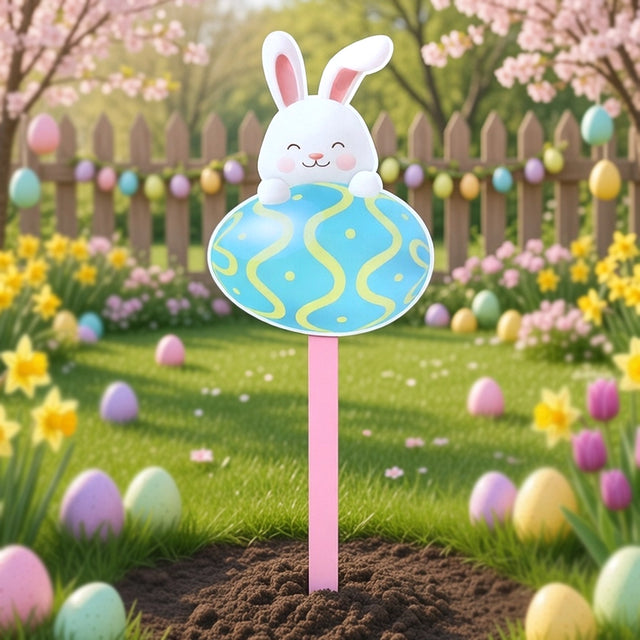 Estaca Decorativa de Pascua, Conejito