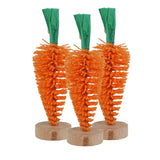 Mini Zanahorias Decorativas, 6 pzas